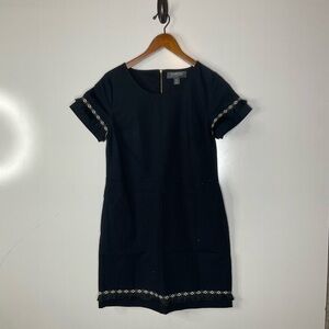 Coercion London Black Short Sleeve Midi Dress Size 4